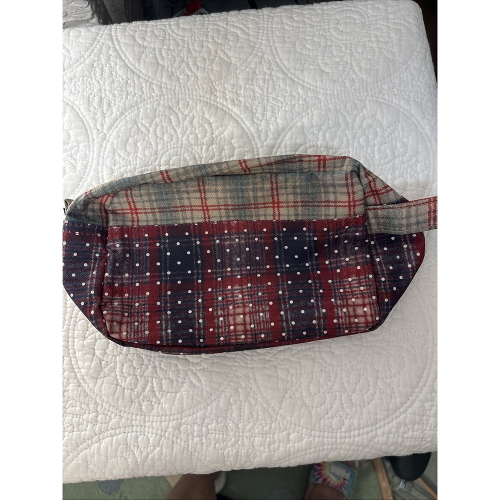 Herschel Supply Company, Plaid And Patterned Travel Tote 9" X 6" - Picture 4 of 9